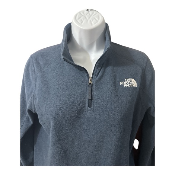 THE NORTH FACE Women’s Quarter Zip Thin Jacket Slate Blue Size Small - Picture 1 of 9